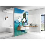 Panneau mural douche VIPANEL - Inspiration nature Thaïlande - Finition brillant