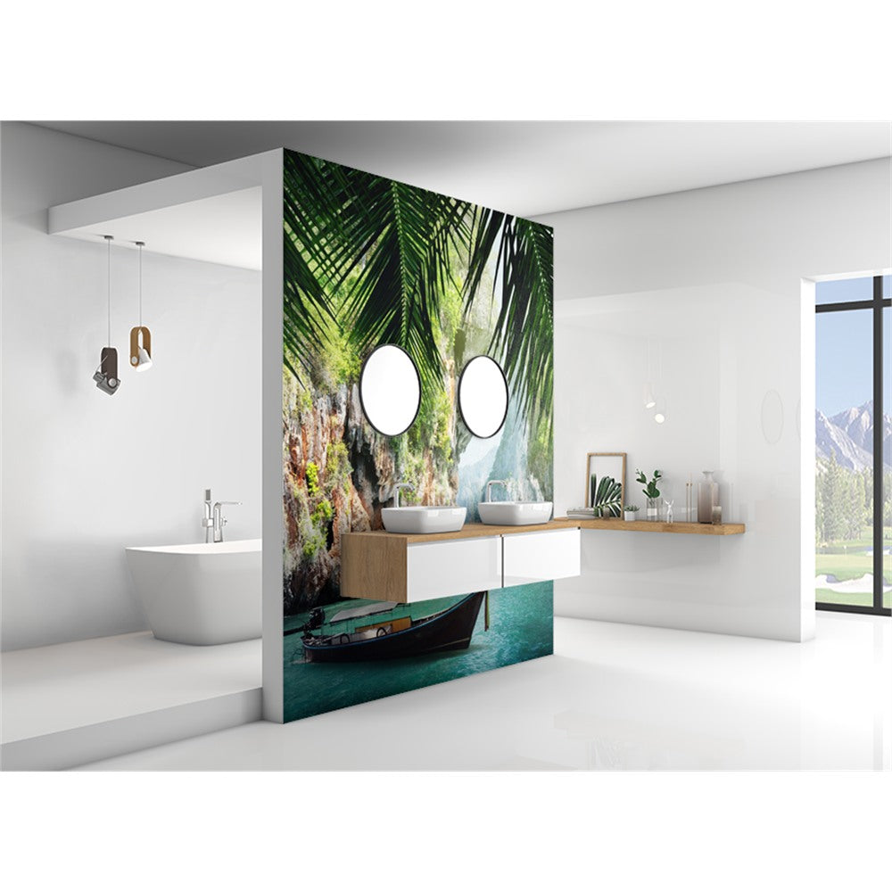 Panneau mural douche VIPANEL - Inspiration nature Thaïlande 2 - Finition brillant