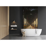 Panneau mural douche VIPANEL - Inspiration nature Chemin des pins - Finition brillant