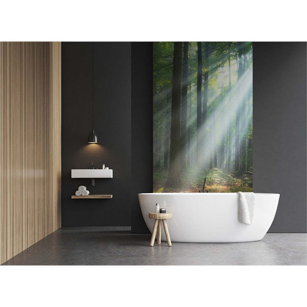 Panneau mural douche VIPANEL - Inspiration nature Forêt - Finition matI - Finition brillant