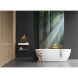 Panneau mural douche VIPANEL - Inspiration nature Forêt - Finition matI - Finition brillant