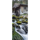 Panneau mural douche VIPANEL - Inspiration nature Cabane en montage - Finition brillant