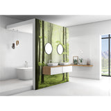 Panneau mural douche VIPANEL - Inspiration nature Brouillard forestier - Finition brillant