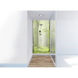 Panneau mural douche VIPANEL - Inspiration nature Brouillard forestier - Finition brillant