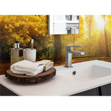 Panneau mural douche VIPANEL - Inspiration nature Forêt d'Automne - Finition brillant