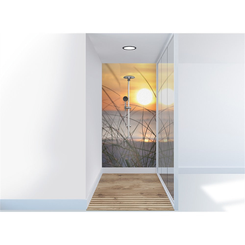 Panneau mural douche VIPANEL - Inspiration nature Mer du nord - Finition brillant