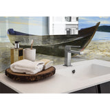 Panneau mural douche VIPANEL - Inspiration nature Vieux bateau de pêcheur - Finition brillant