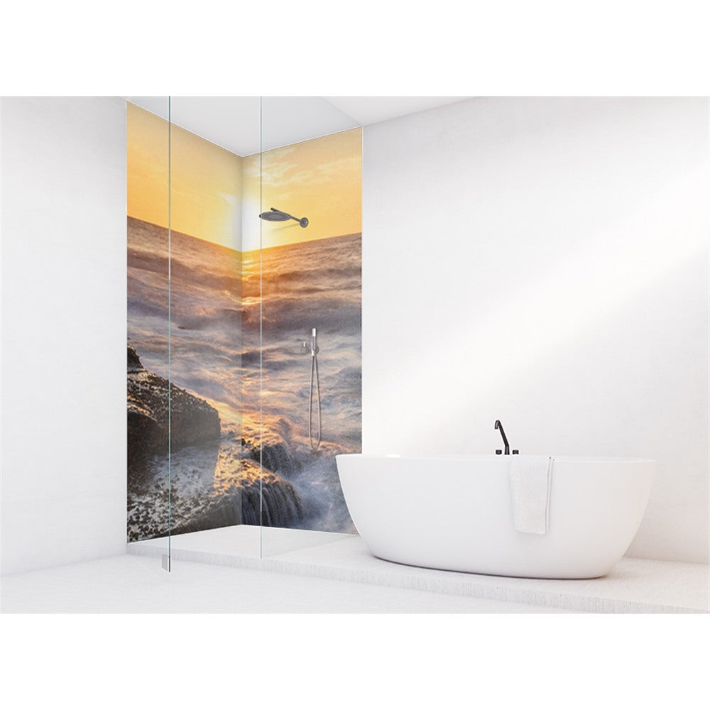 Panneau mural douche VIPANEL - Inspiration nature Terrigal Skillion - Finition brillant