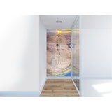 Panneau mural douche VIPANEL - Inspiration nature Fer cheval - Finition brillant