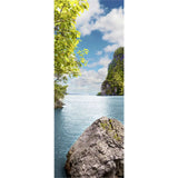 Panneau mural douche VIPANEL - Inspiration nature Thaïlande roche - Finition brillant