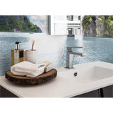 Panneau mural douche VIPANEL - Inspiration nature Thaïlande roche - Finition brillant