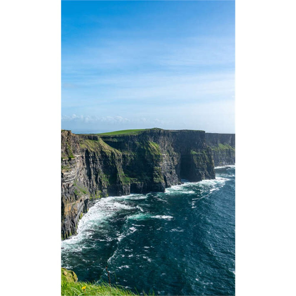 Panneau mural douche VIPANEL - Inspiration nature Falaises de Moher - Finition brillant