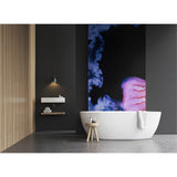 Panneau mural douche VIPANEL - Inspiration nature Meduse 1 - Finition brillant