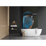 Panneau mural douche VIPANEL - Inspiration nature Martin pêcheur - Finition brillant