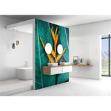 Panneau mural douche VIPANEL - Inspiration nature Heliconia - Finition brillant