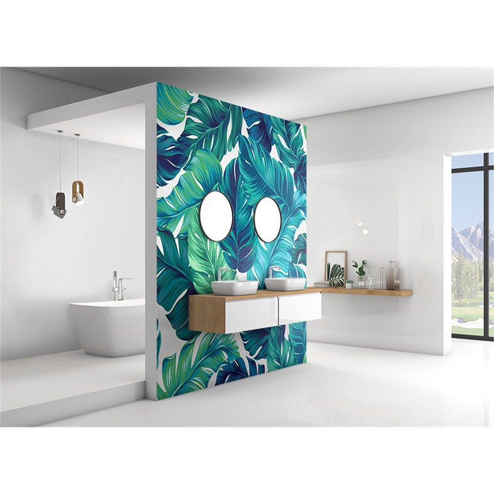 Panneau mural douche VIPANEL - Inspiration nature Feuilles exotiques EX - Finition velvet