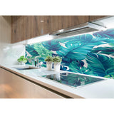 Panneau mural douche VIPANEL - Inspiration nature Feuilles exotiques EX - Finition velvet