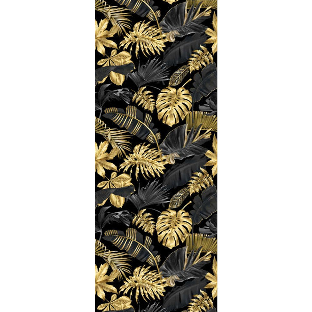 Panneau mural douche VIPANEL - Inspiration nature Feuillage doré - Finition velvet
