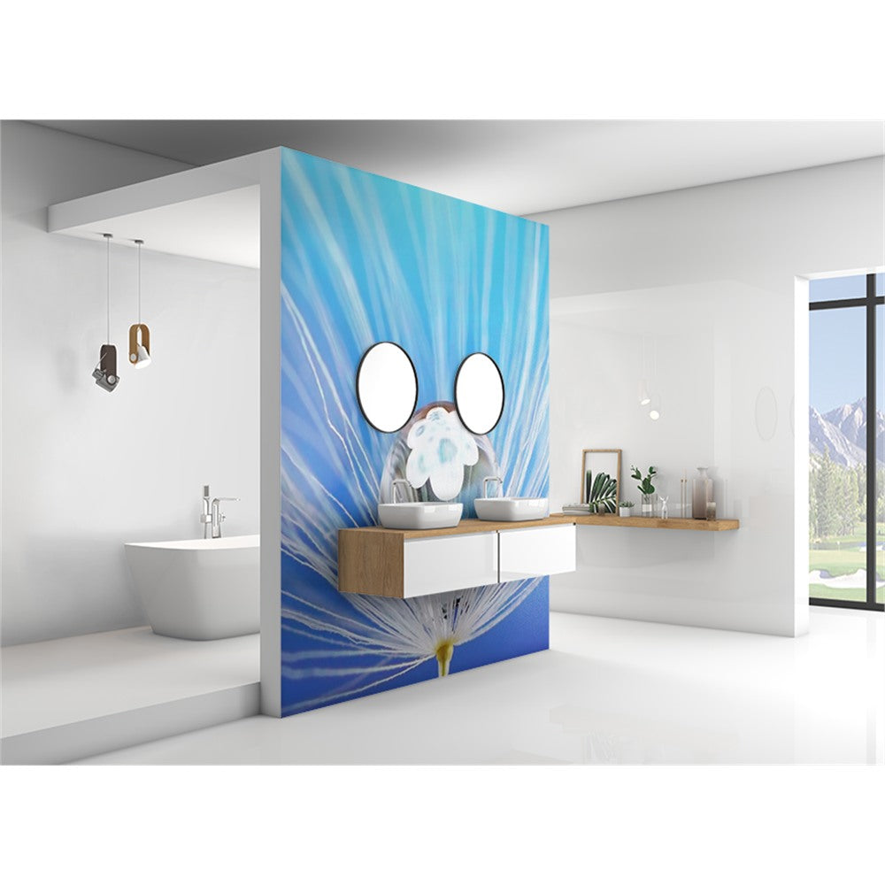 Panneau mural douche VIPANEL - Inspiration nature Goutte d'eau - Finition brillant