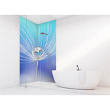 Panneau mural douche VIPANEL - Inspiration nature Goutte d'eau - Finition brillant