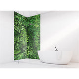 Panneau mural douche VIPANEL - Inspiration nature Mur végétal - Finition brillant