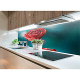 Panneau mural douche VIPANEL - Inspiration nature Tulipe rouge - Finition brillant
