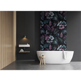 Panneau mural douche VIPANEL - Inspiration nature Hibiscus néon - Finition mat