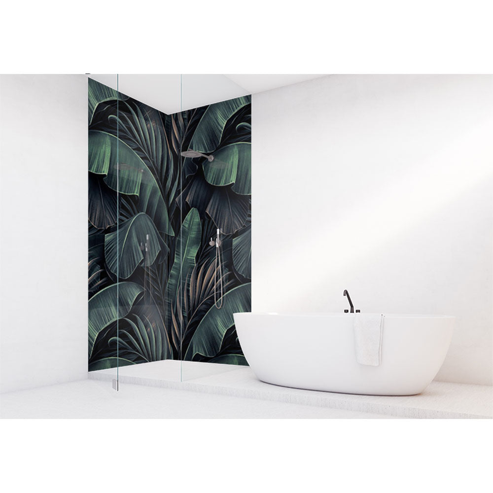 Panneau mural douche VIPANEL - Inspiration nature Tropical néon - Finition mat