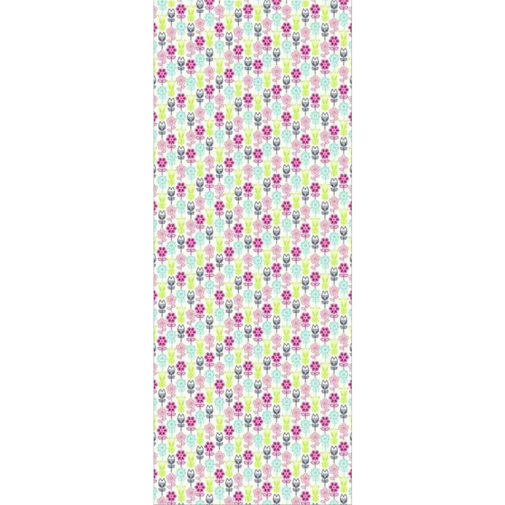Panneau mural douche VIPANEL - Inspiration nature Fleurs graphiques - Finition mat
