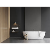 Panneau mural douche VIPANEL - Carrelage Arretes grises - Finition brillant