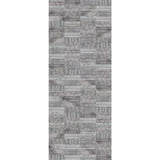 Panneau mural douche VIPANEL - Carrelage Carreaux textile large - Finition brillant
