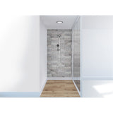 Panneau mural douche VIPANEL - Carrelage Carreaux textile large - Finition brillant