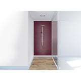 Panneau mural douche VIPANEL - Carrelage Mosaïque rubis - Finition brillant