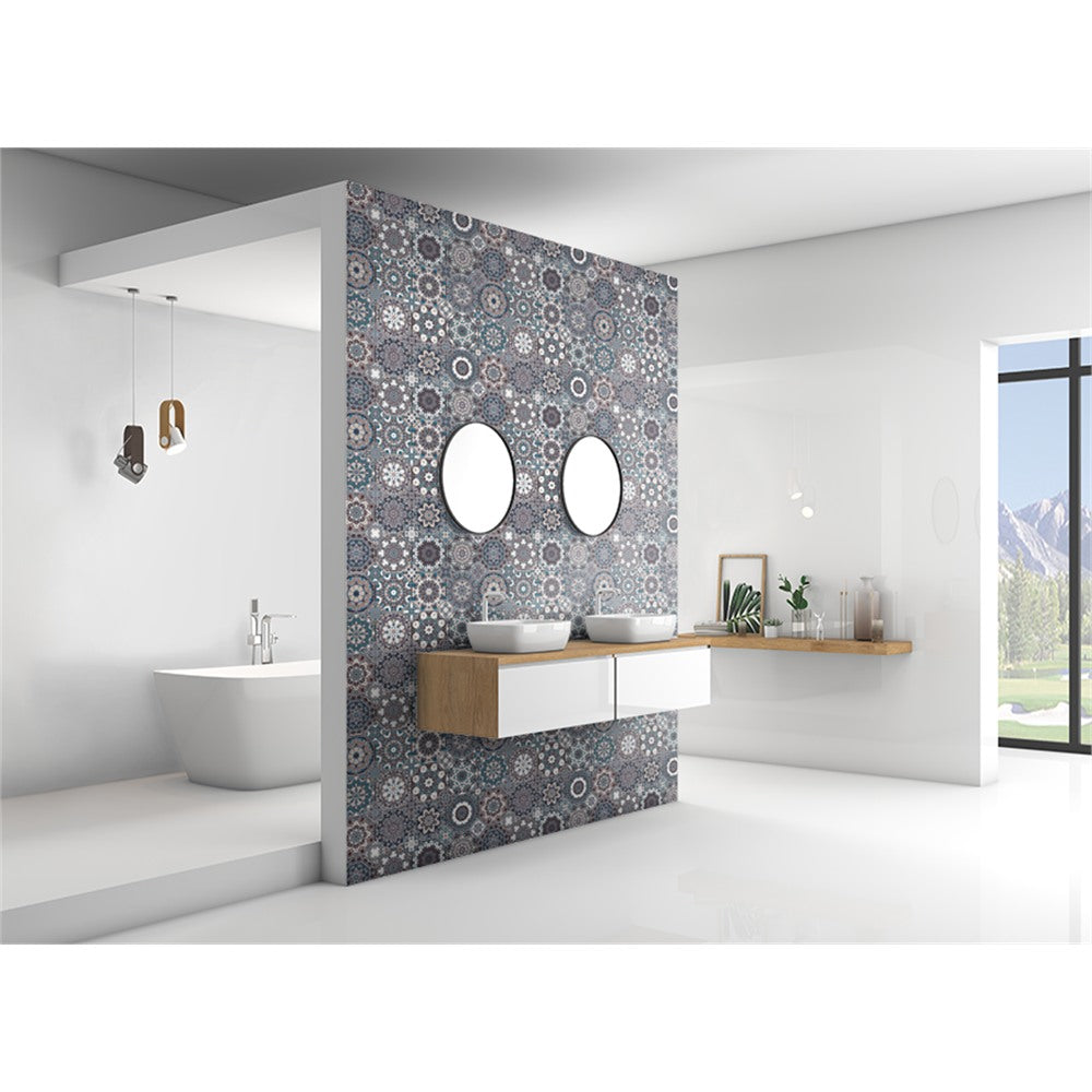 Panneau mural douche VIPANEL - Carrelage Carreaux orientaux - Finition brillant