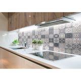 Panneau mural douche VIPANEL - Carrelage Carreaux Portugais traditionnel - Finition brillant