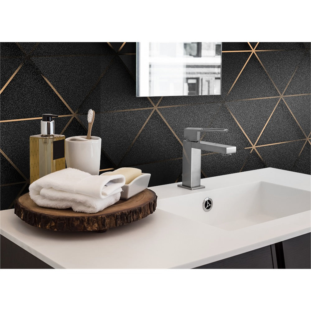 Panneau mural douche VIPANEL - Motif Reliefs - Finition velvet