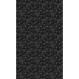 Panneau mural douche VIPANEL - Motif Hexagonal noir - Finition velvet - 1000 x 2550 mm