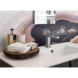 Panneau mural douche VIPANEL - Pierre Cristal rose - Finition brillant