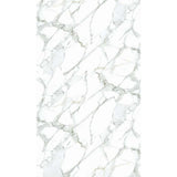 Panneau mural douche VIPANEL - Pierre marbré blanc Calacatta - Finition brillant