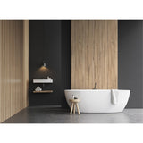 Panneau mural douche VIPANEL - Bois Chêne clair - Finition - Finition mat