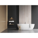 Panneau mural douche VIPANEL - Bois peint naturel - Finition - Finition mat