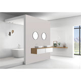 Panneau mural douche VIPANEL - Couleur Unie NCS2005-Y90R - Finition velvet