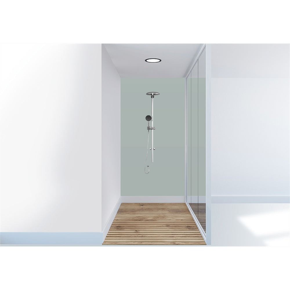 Panneau mural douche VIPANEL - Couleur Unie NCS4010-B90G - Finition velvet