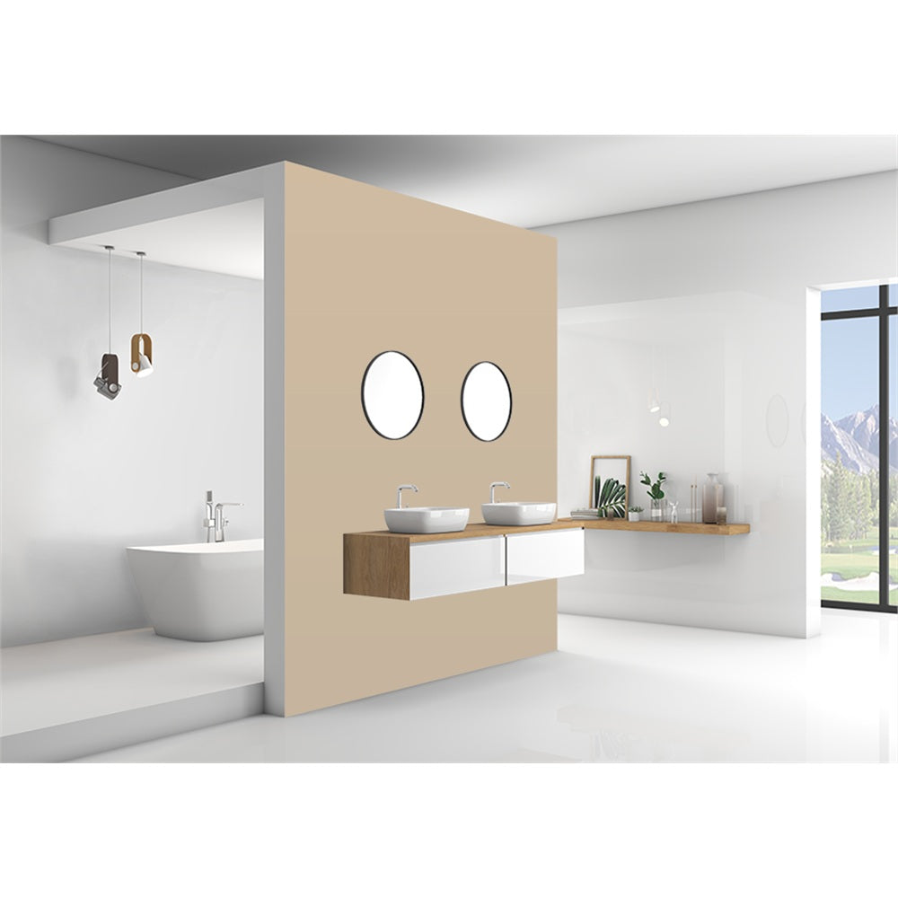 Panneau mural douche VIPANEL - Couleur Unie NCS3030-Y10R - Finition velvet