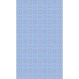 Panneau mural douche VIPANEL - Carrelage carreaux bleu et blanc - Finition - Finition brillant