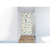 Panneau mural douche VIPANEL - Motif géométrique vintage - Finition velvet