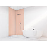 Panneau mural douche VIPANEL - Motif hexa - Finition velvet