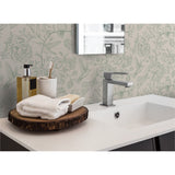 Panneau mural douche VIPANEL - Flore réinventé jardin secret - Finition velvet