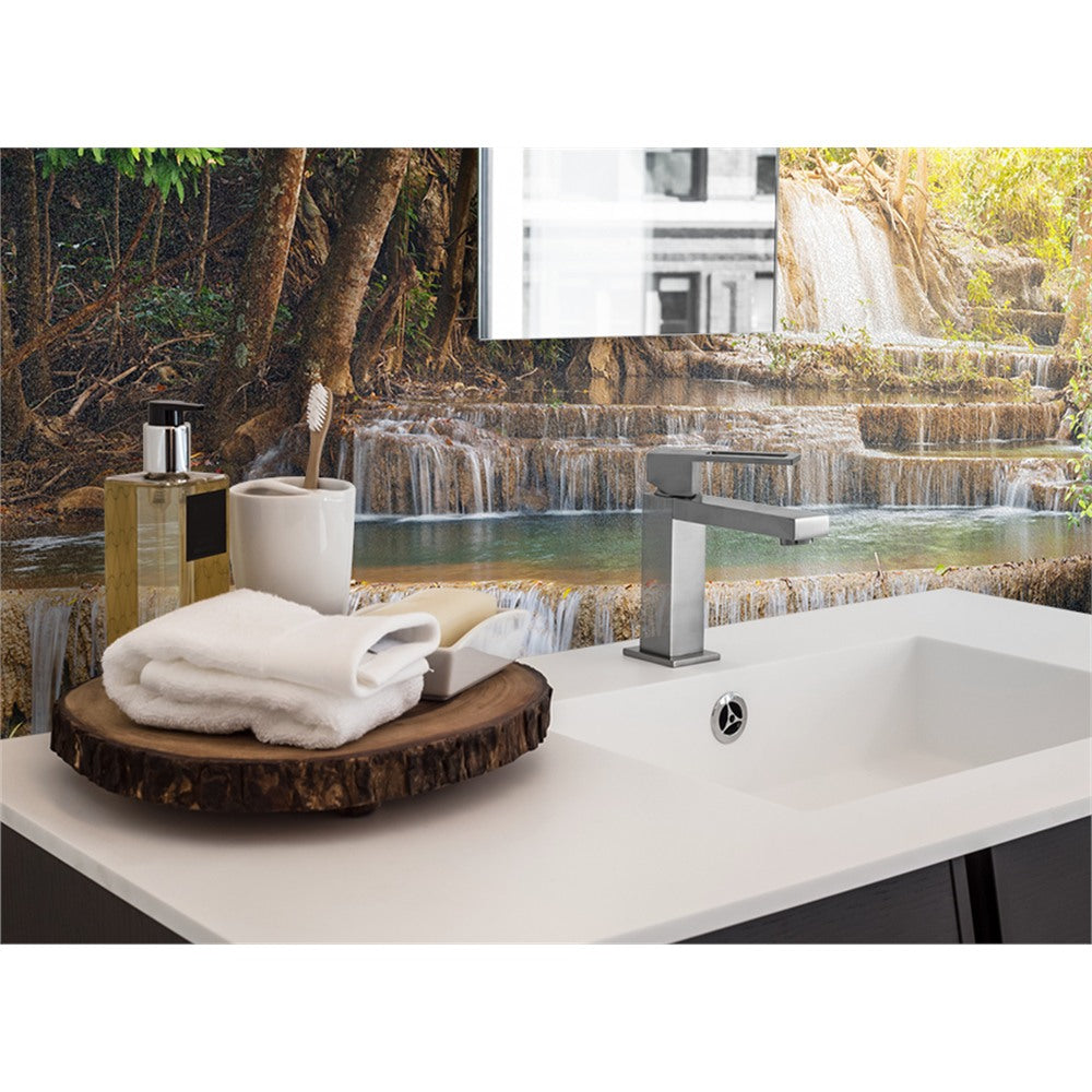 Panneau mural douche VIPANEL - Inspiration nature chute eau 2 - Finition - Finition brillant