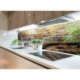 Panneau mural douche VIPANEL - Inspiration nature chute eau 2 - Finition - Finition brillant
